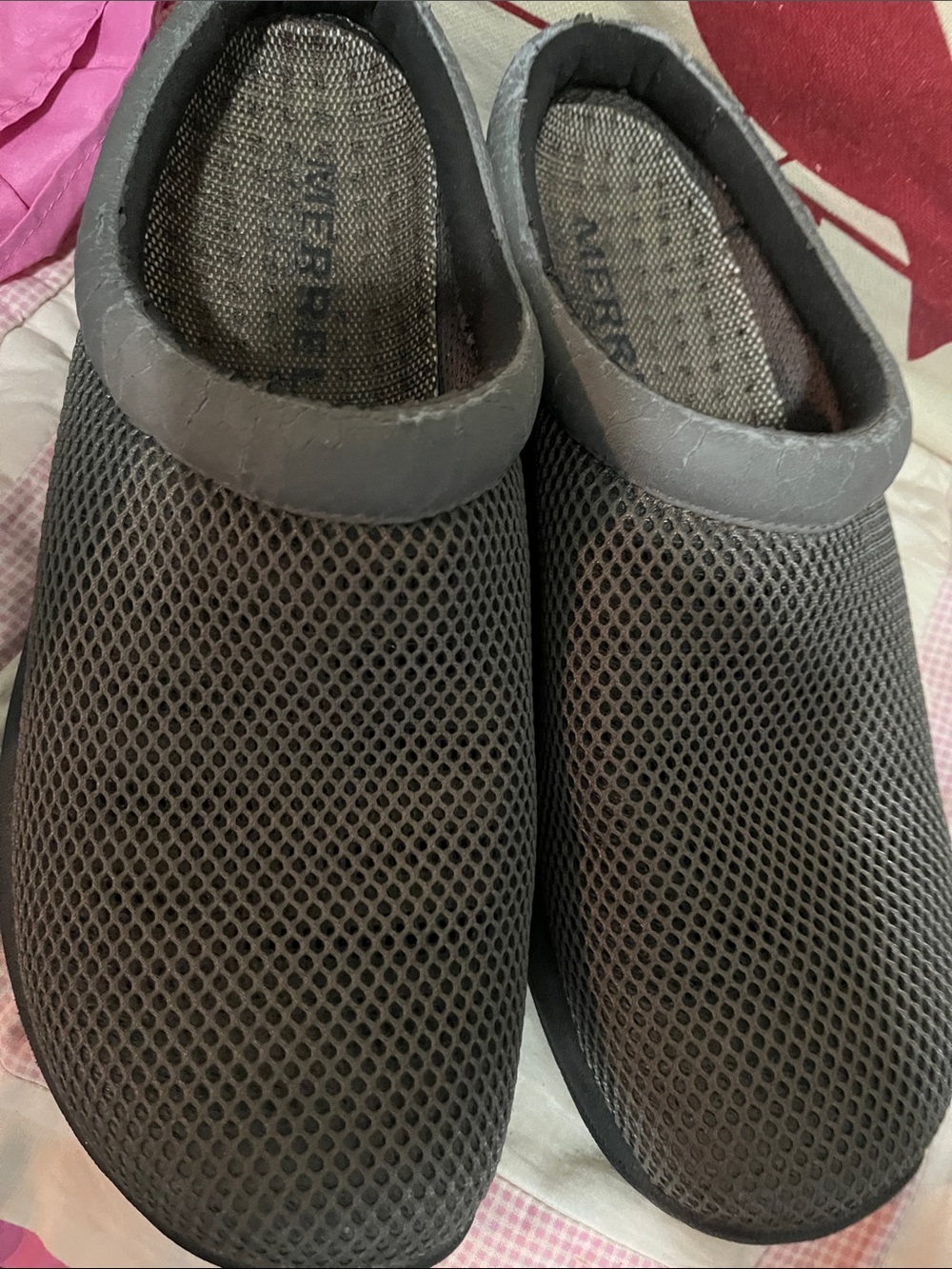 Merrell Gray Mesh Slip-On Comfort Shoes